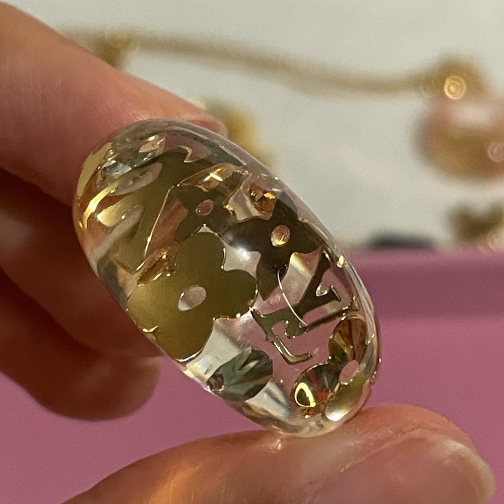 Louis Vuitton Clear Inclusion Ring 🤍 - Picture 6 of 6